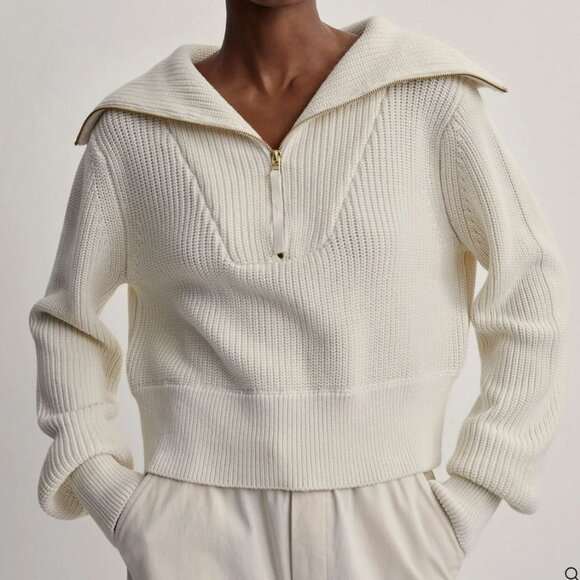 VARLEY Mentone Half-Zip Knit Pullover